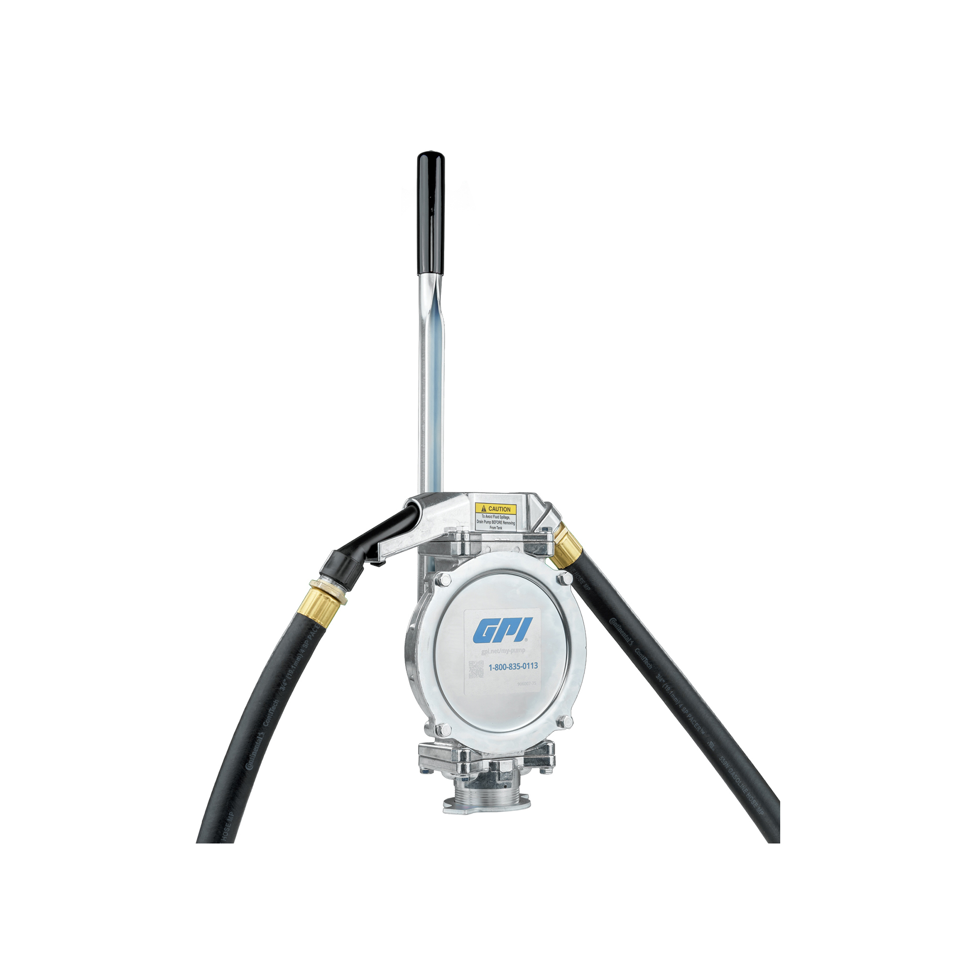 GPI Lever Action Fluid Transfer Hand Pump — 20 Gal. per 100 Strokes, Model# DP-20-UL